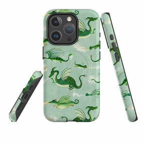 iPhone MagSafe Tough Case - Dragons By Katherine Quinn Premium Feel