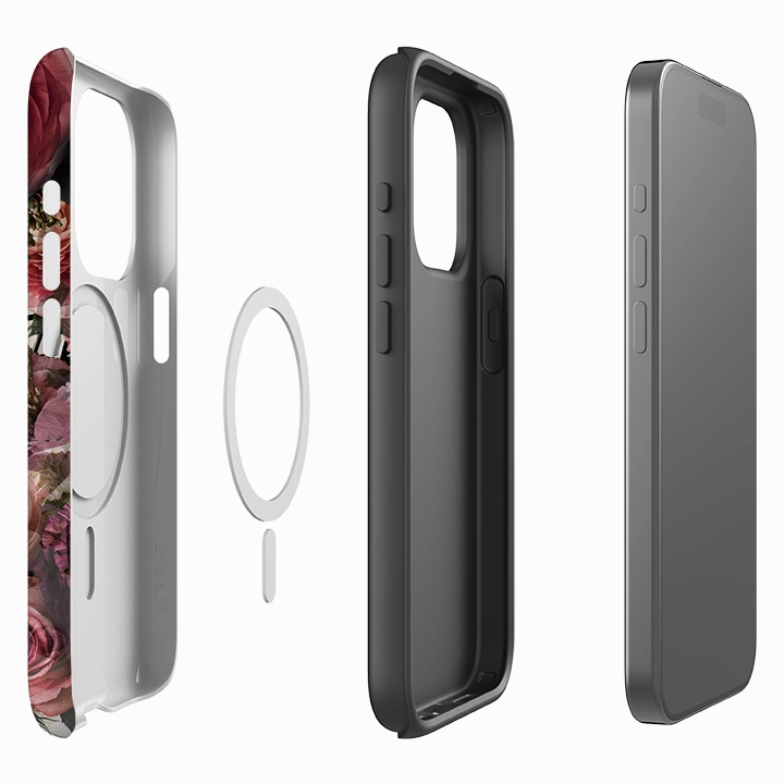 iPhone MagSafe Tough Case -  Entice Dark Soft Feel