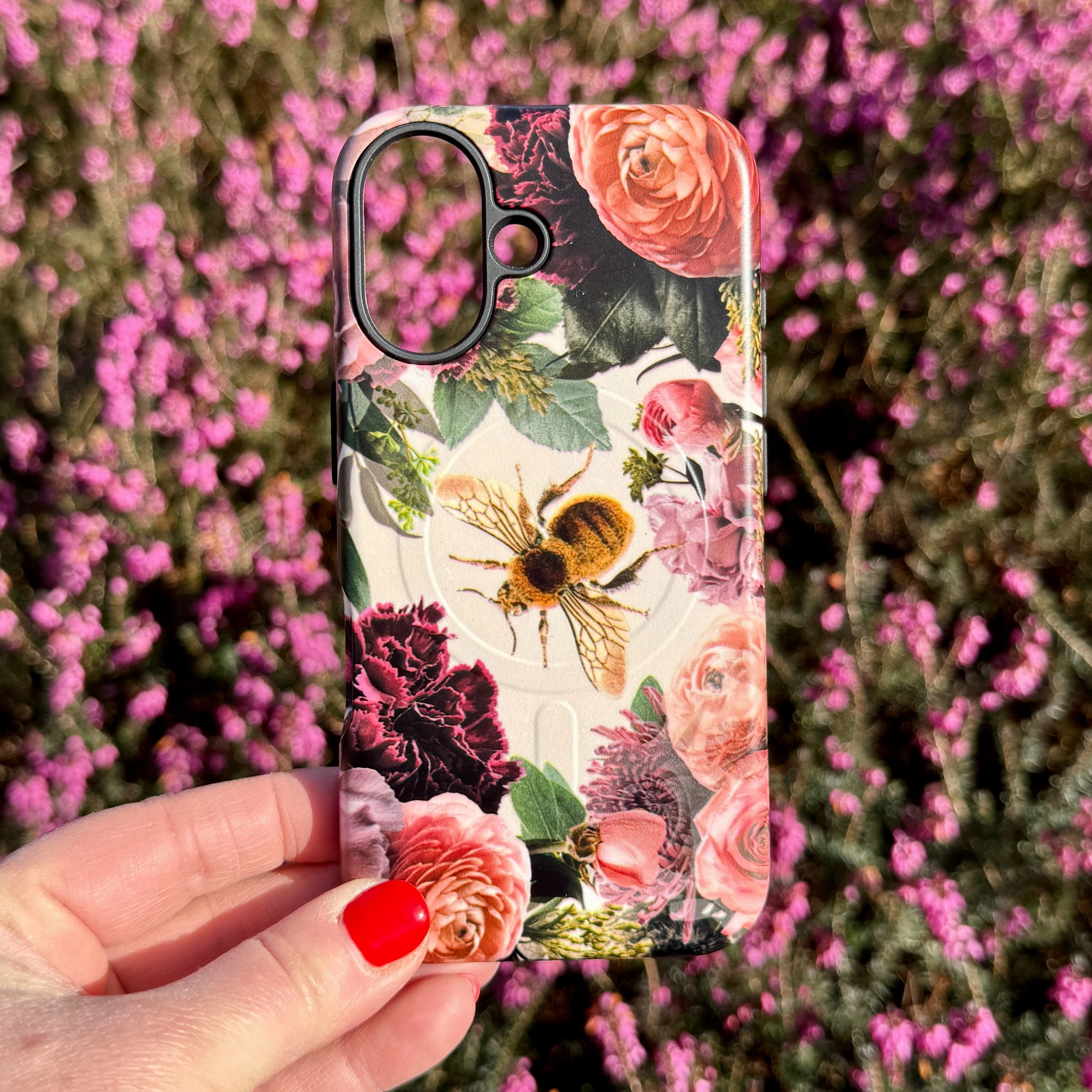 iPhone MagSafe Tough Case -  Entice Dark Flexible Layer Design