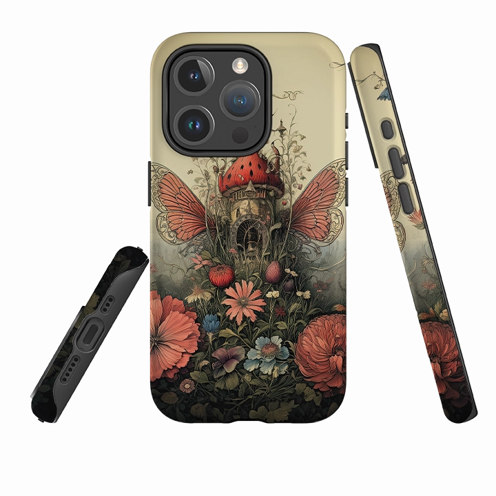 iPhone MagSafe Tough Case - Fairy Magic II Luxury Look Easy Access