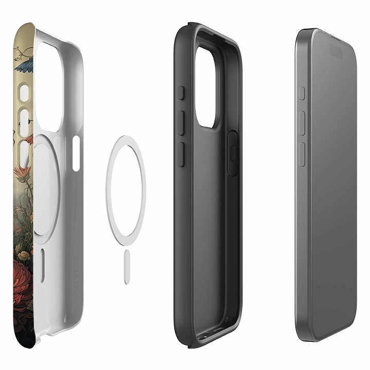 iPhone MagSafe Tough Case - Fairy Magic II Strong Texture clean design