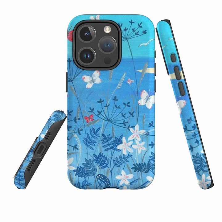 iPhone MagSafe Tough Case - Floral By Mary Stubberfield Comfort Finish Layer