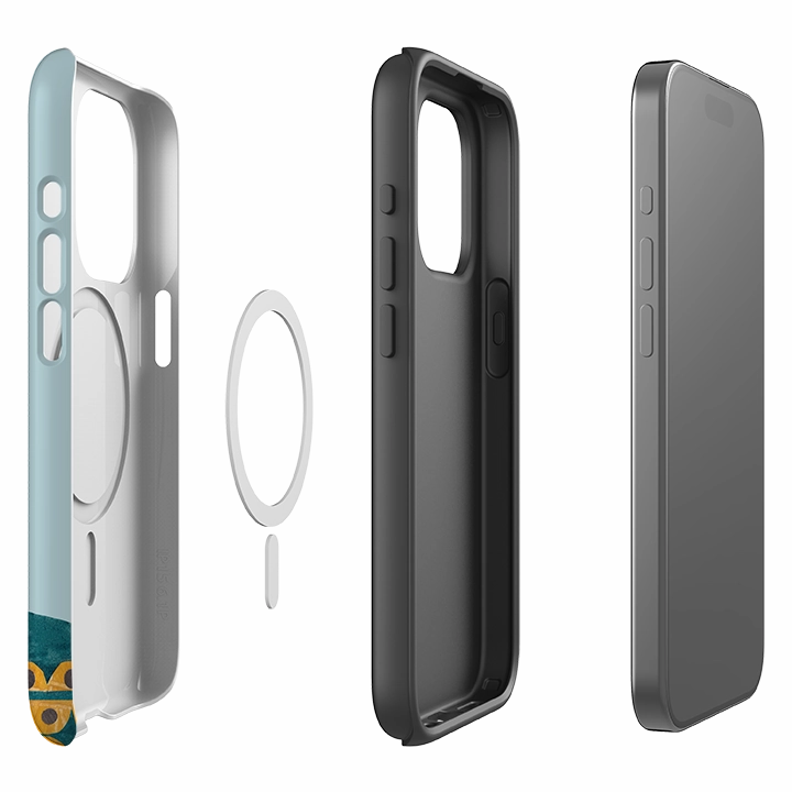 Hand Feel iPhone MagSafe Tough Case - Folk Foxie By Tracey English