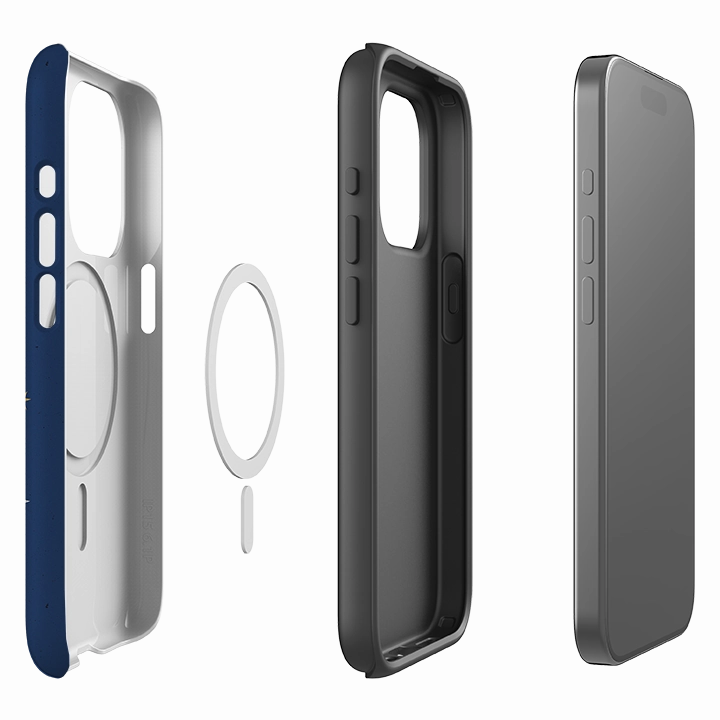 iPhone MagSafe Tough Case -  Fox I By Ali Brookes Vivid Gradient