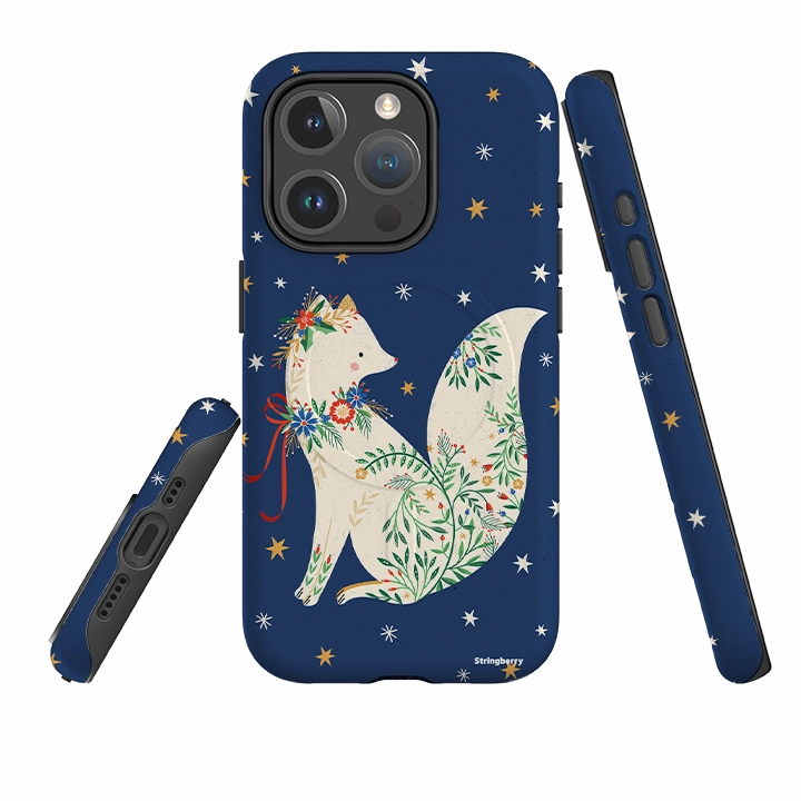 iPhone MagSafe Tough Case -  Fox I By Ali Brookes Fashion Texture