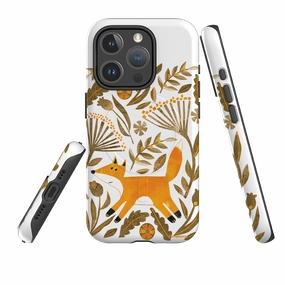 iPhone MagSafe Tough Case - Foxie By Tracey English Glossy Pattern
