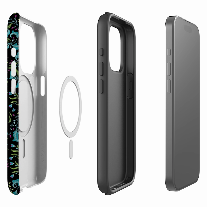 Matte Shield Layer Elegant Detail iPhone MagSafe Tough Case -  Frankenstein By Jenny Zemanek