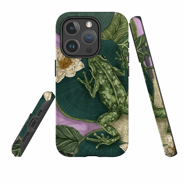 iPhone MagSafe Tough Case -  Frog By Jade Mosinski Lightweight texture
