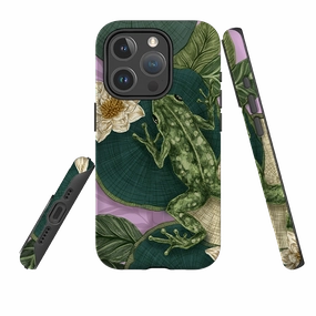 iPhone MagSafe Tough Case -  Frog By Jade Mosinski Lightweight texture