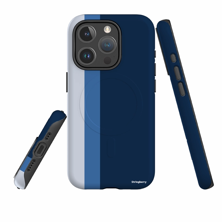 iPhone MagSafe Tough Case - Genoa Chroma Stripe Protective Craft