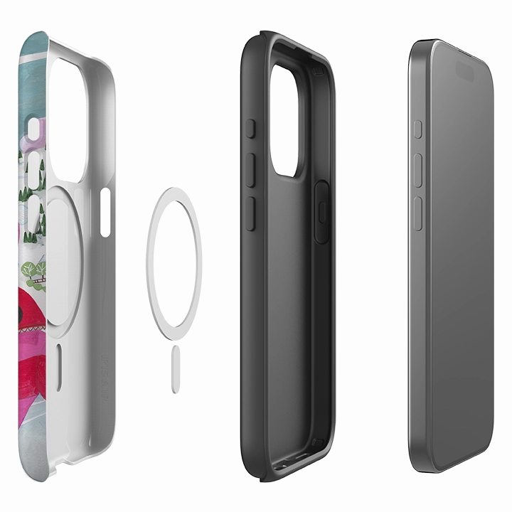 iPhone MagSafe Tough Case - Gstaad By Caroline Bonne Muller Minimal Pattern Texture