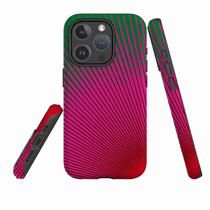 iPhone MagSafe Tough Case - Halos Cactus By Kitty Joseph Rugged Edge Modern Touch