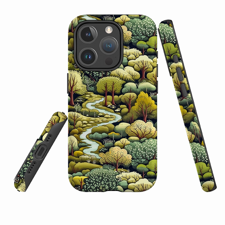 Modern Texture Build iPhone MagSafe Tough Case -  High Fens