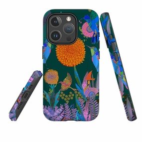 iPhone MagSafe Tough Case -  Hummingbird Forest By Tiffany Lynch Professional Look