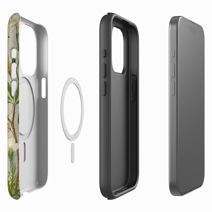 Matte Feel Stylish Texture iPhone MagSafe Tough Case - Imaginarium Garden I By Katherine Quinn