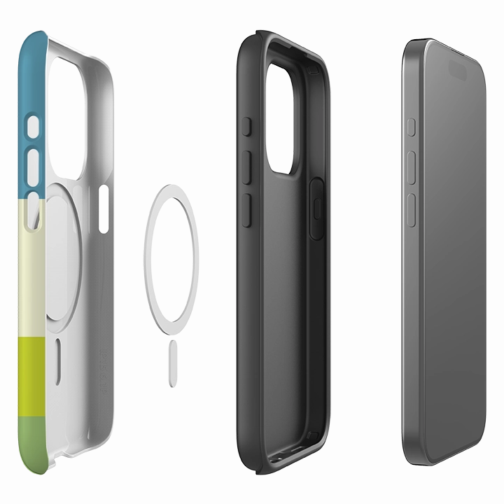 iPhone MagSafe Tough Case -  Jaipur Chroma metal frame