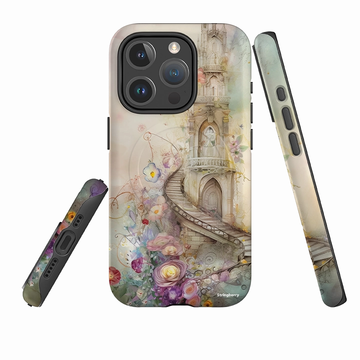 iPhone MagSafe Tough Case -  Kingsbridge Stylish frame Stylish Texture