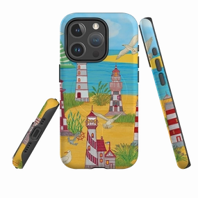Everyday Carrying iPhone MagSafe Tough Case - Light House By Natalie Pedetti Prack