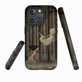 iPhone MagSafe Tough Case - Little Ghost By Maja Lindberg Easy Access