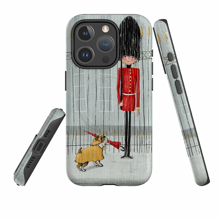Light Shield iPhone MagSafe Tough Case -  London In Rain By Maja Lindberg