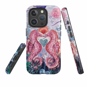 Scratch Barrier iPhone MagSafe Tough Case - Lovesick In Polperro By Emma Frances Grant