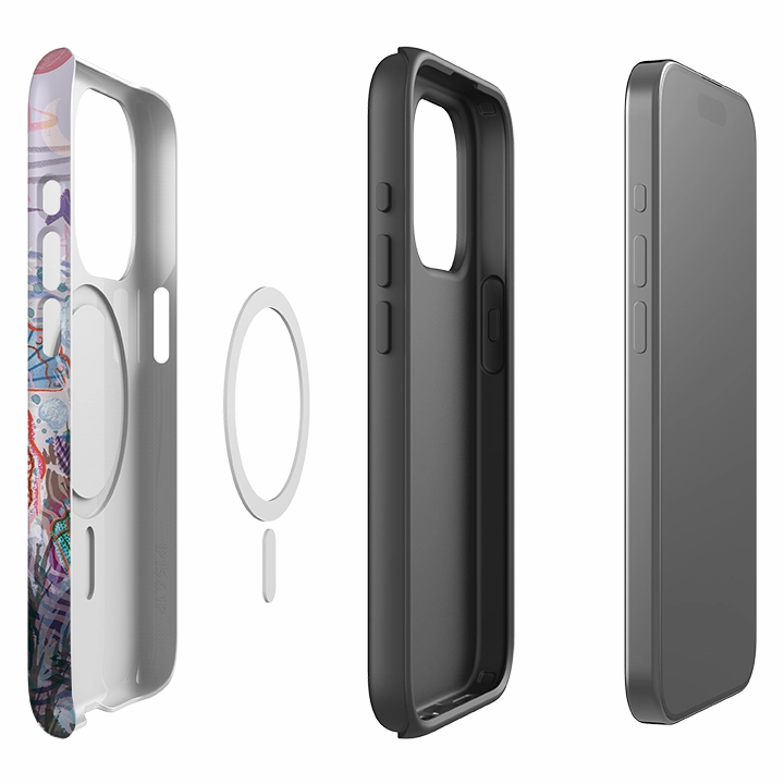 iPhone MagSafe Tough Case - Lovesick In Polperro By Emma Frances Grant Light Design