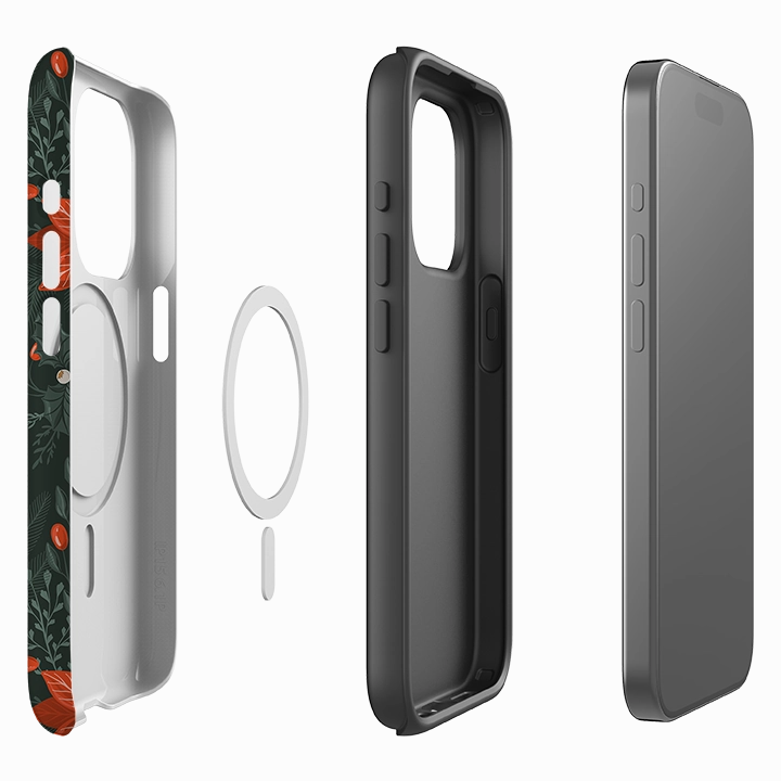 iPhone MagSafe Tough Case -  Magic Of The Holidays Vivid Gradient