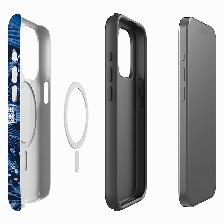 iPhone MagSafe Tough Case - Maids A Milking By Emma Frances Grant Modern Texture