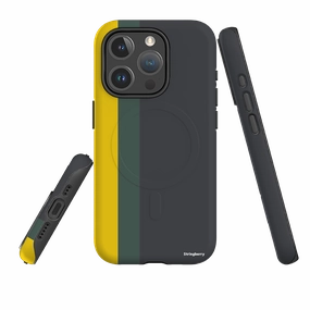 Stylish Edge Smooth Form Texture iPhone MagSafe Tough Case - Marseille Chroma Stripe