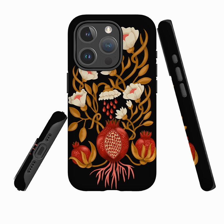 iPhone MagSafe Tough Case -  Melagrana By Nina Pace Rugged Grip