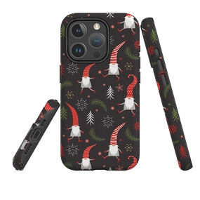 Soft Feel iPhone MagSafe Tough Case - Merry Xmas Pattern