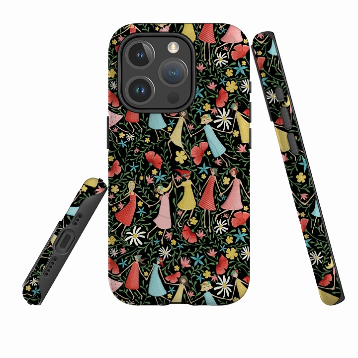 iPhone MagSafe Tough Case - Midsummer Dance By Maja Lindberg Anti Shock Office Accessory