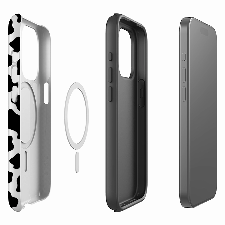 iPhone MagSafe Tough Case -  Moo Polished Finish Texture