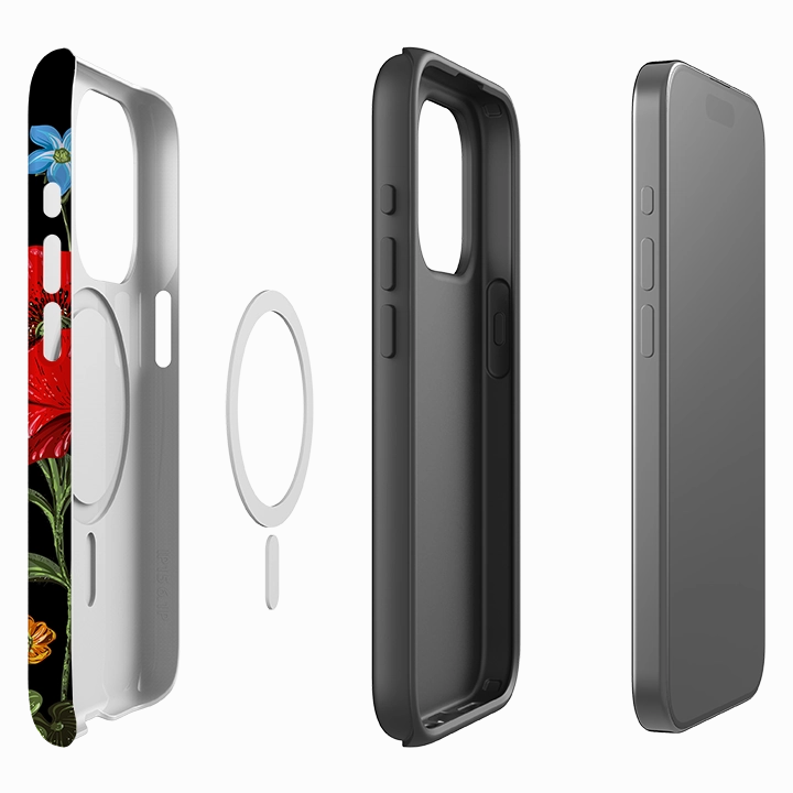 Luxury Pattern iPhone MagSafe Tough Case -  Moonlight Garden