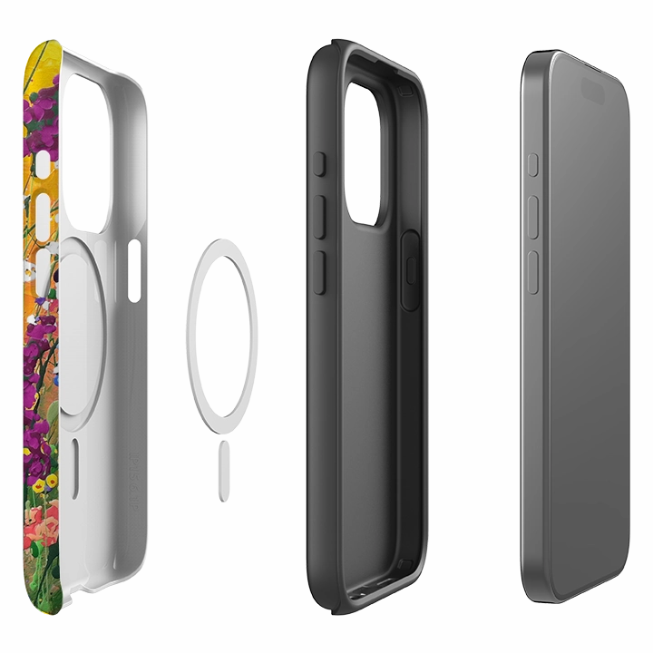 Matte Surface iPhone MagSafe Tough Case - Morning Glory By Linda Calvert Jacobson