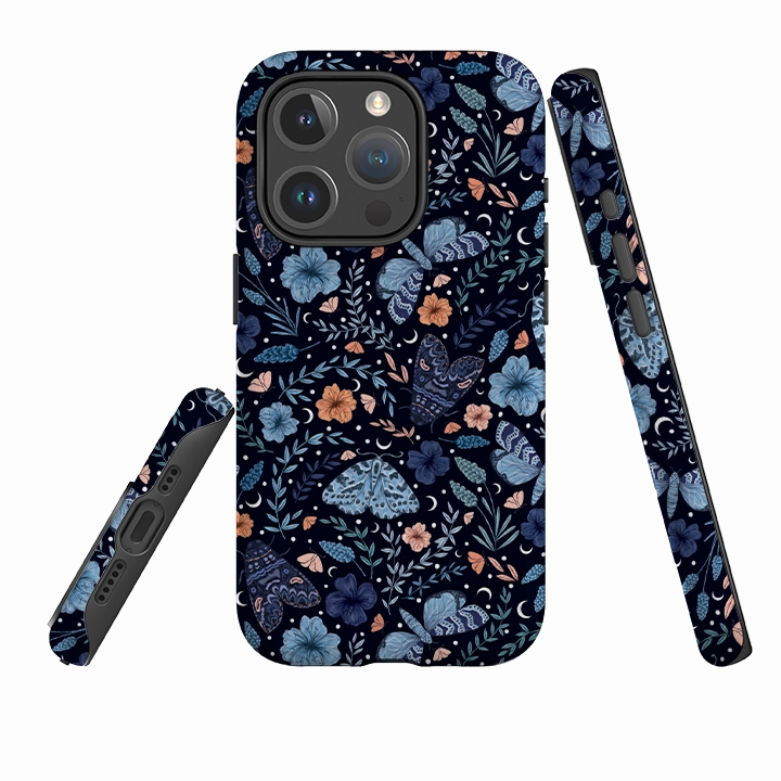 iPhone MagSafe Tough Case -  Moth By Jade Mosinski Premium Quality Soft Finish Texture