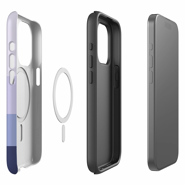 iPhone MagSafe Tough Case - Munich Chroma Soft Pattern Layer