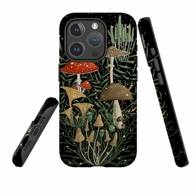 iPhone MagSafe Tough Case - Mushroom Magic By Maja Lindberg Comfort Shield Texture