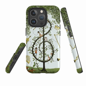 iPhone MagSafe Tough Case - Music Tree By Maja Lindberg Travel Companion