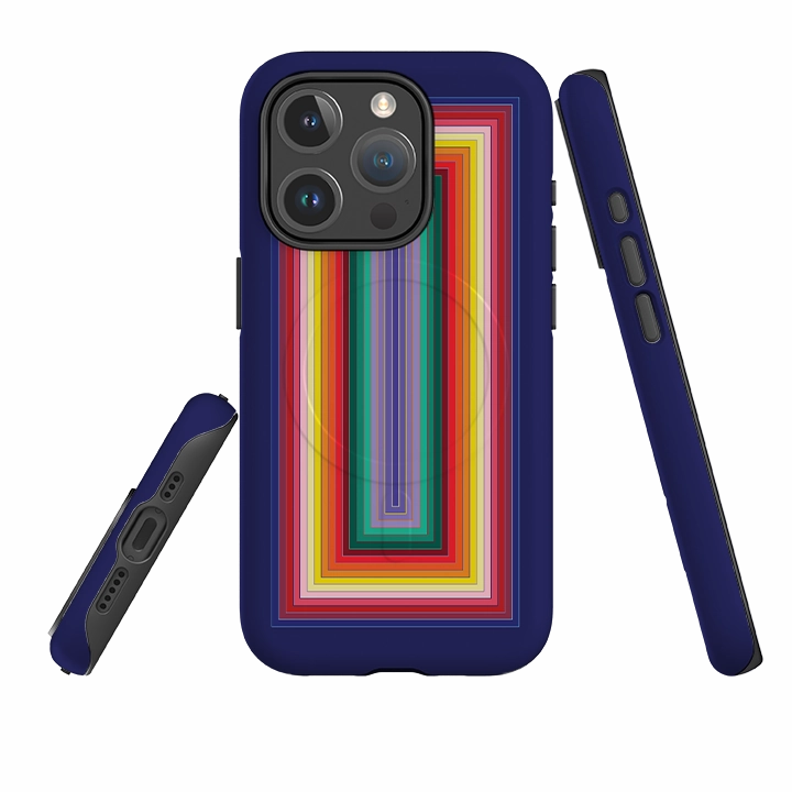 Modern Look Finish Comfort Feel iPhone MagSafe Tough Case - Myriad By Kitty Joseph