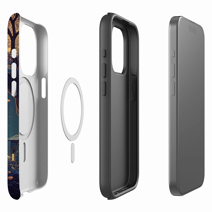 Soft Cushion iPhone MagSafe Tough Case -  Mystic Living