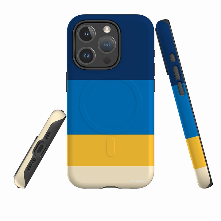 iPhone MagSafe Tough Case -  New York Chroma Soft touch layer