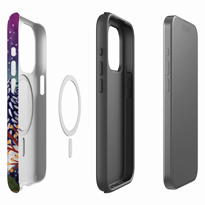 Smooth Detail iPhone MagSafe Tough Case -  Night Before Christmas By Lee Foster Wilson