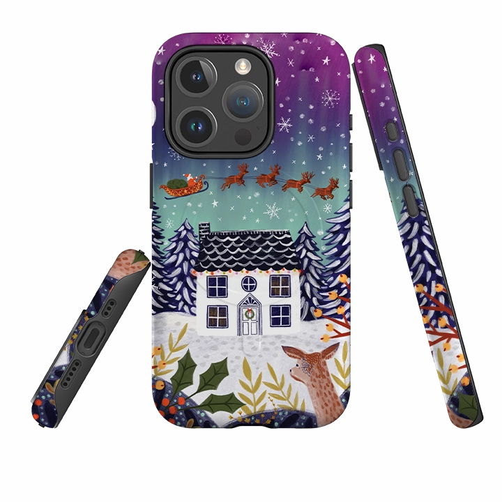 Premium Look iPhone MagSafe Tough Case -  Night Before Christmas By Lee Foster Wilson