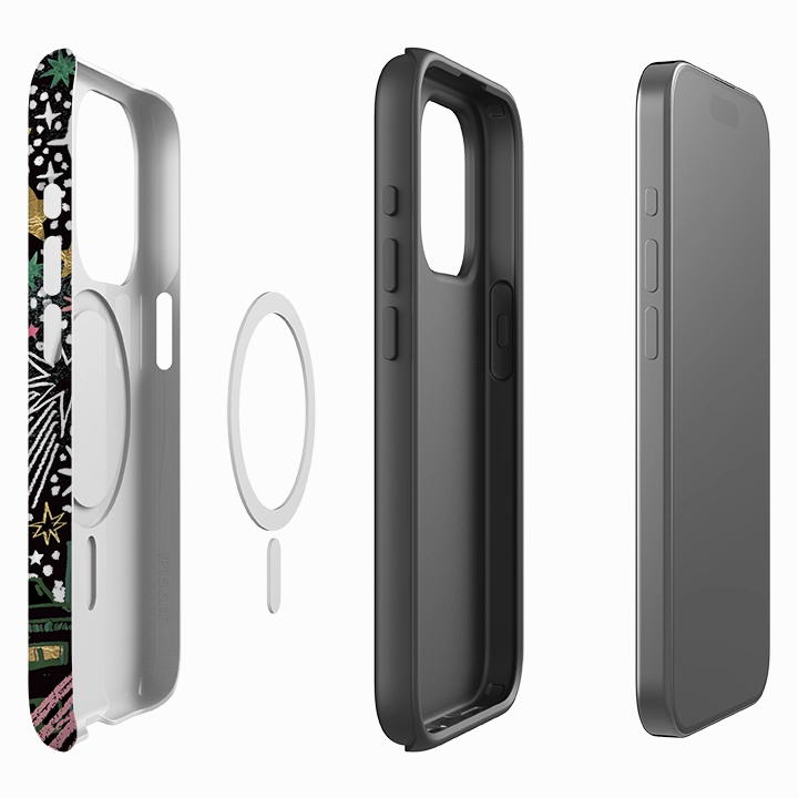 iPhone MagSafe Tough Case - Night Before Xmas V By Emma Frances Grant Matte Pattern