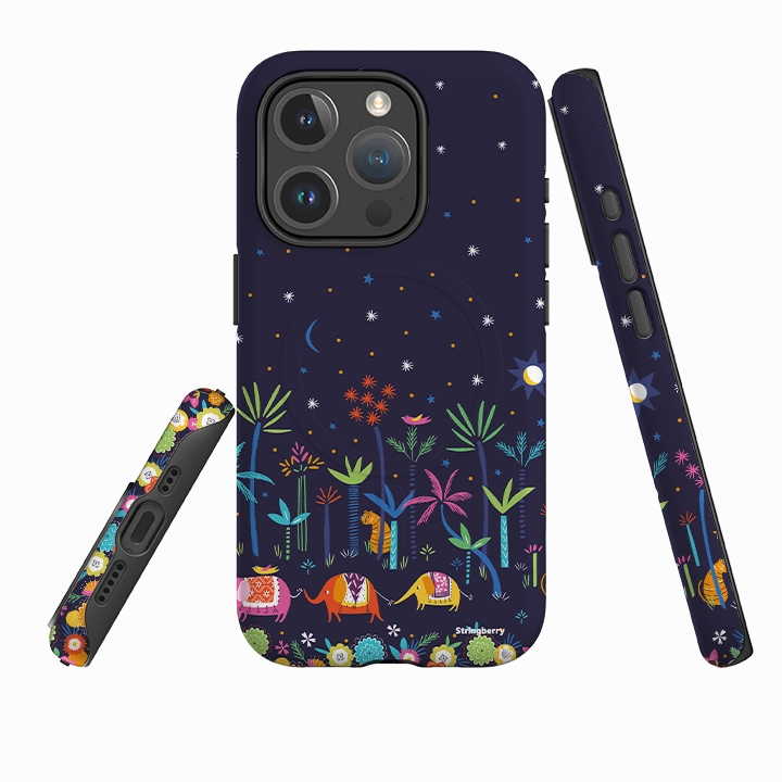 iPhone MagSafe Tough Case -  Night Time By Ali Brookes Refined Look