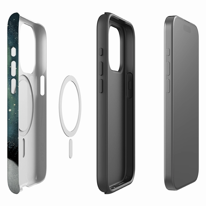 iPhone MagSafe Tough Case -  Northern Light By Maja Lindberg Comfort Fit Edge