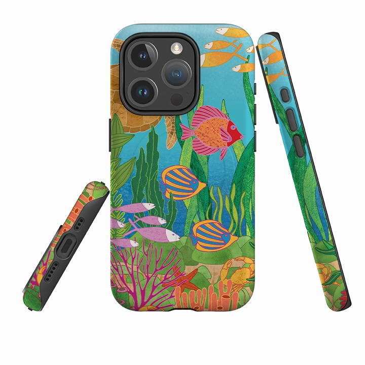 High strength iPhone MagSafe Tough Case - Ocean By Natalie Pedetti Prack