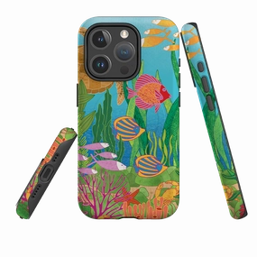 High strength iPhone MagSafe Tough Case - Ocean By Natalie Pedetti Prack