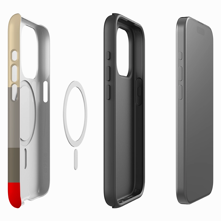 Luxury Texture Smooth Fit iPhone MagSafe Tough Case -  Paris Chroma